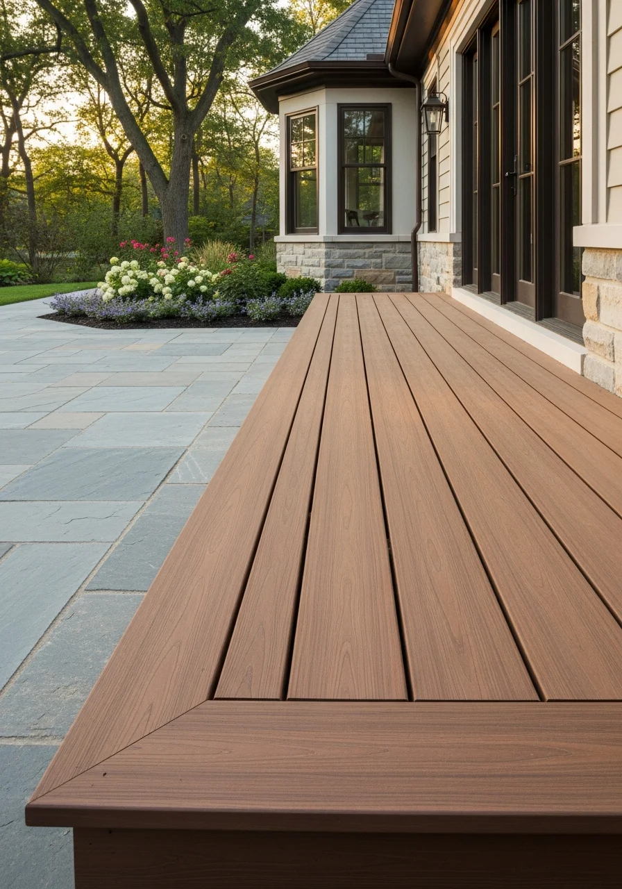 Architectural detail of a Lake Forest or Lake Bluff estate showing fine craftsmanship and design.