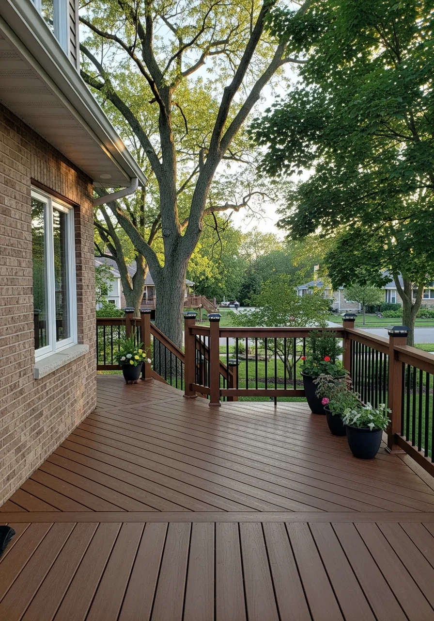 Residential home in Libertyville with updated exterior and professional landscaping.